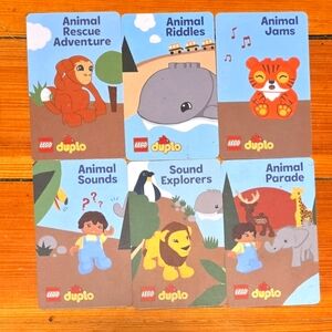 Yoto Cards - Qty 6 - Duplo Animals